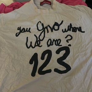 RRR123 snake foam tshirt